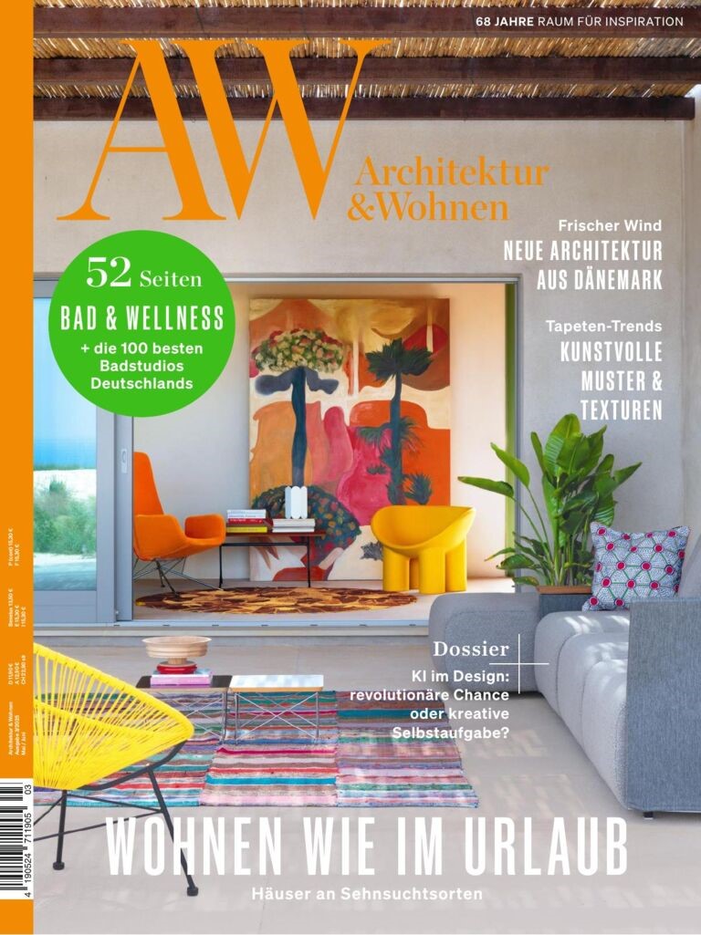 Titelbild AW Architektur & Wohnen, Nr. 3/25
