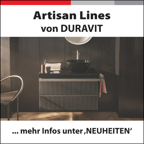Neuheiten bei Ottenbruch - Artisan Lines von Duravit