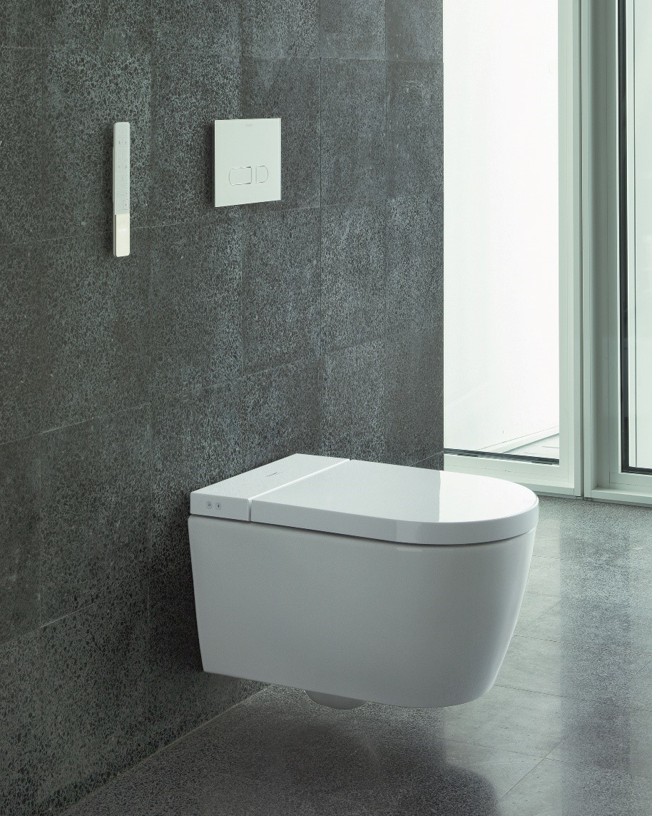 Dusch-WC der Firma Duravit aus der Modellreihe SensoWash Starck