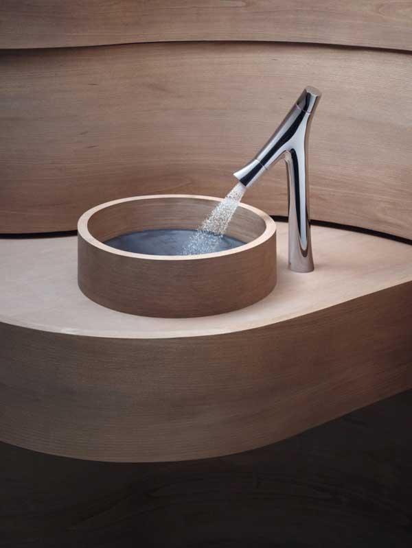 Designer-Armatur 'StarckOrganic' von hansgrohe