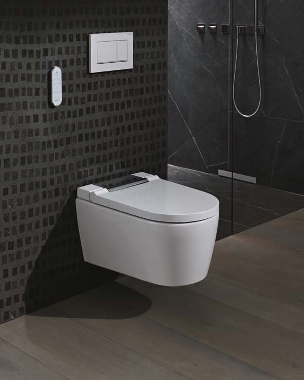 Dusch-WC von Geberit 'AquaClean',
Modell Sela