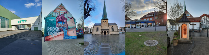 Azubi-Austausch mit der Firma Bette - Impressionen aus Ostwestfalen mit dem Firmengebäude der Firma Bette und Bildern aus Paderborn und Umgebung