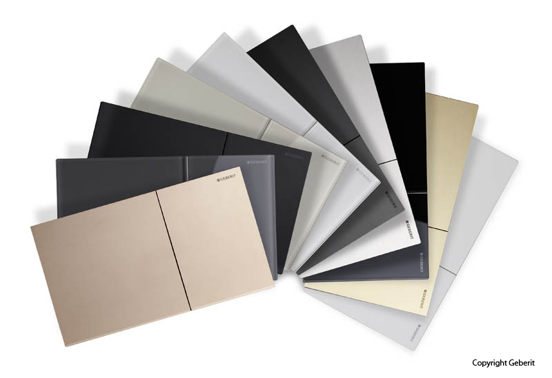 Geberit Sigma Betätigungsplatte Toilette große Schalter viele Farben Geberit Sigma Betätigungsplatte Toilette große Schalter viele Farben