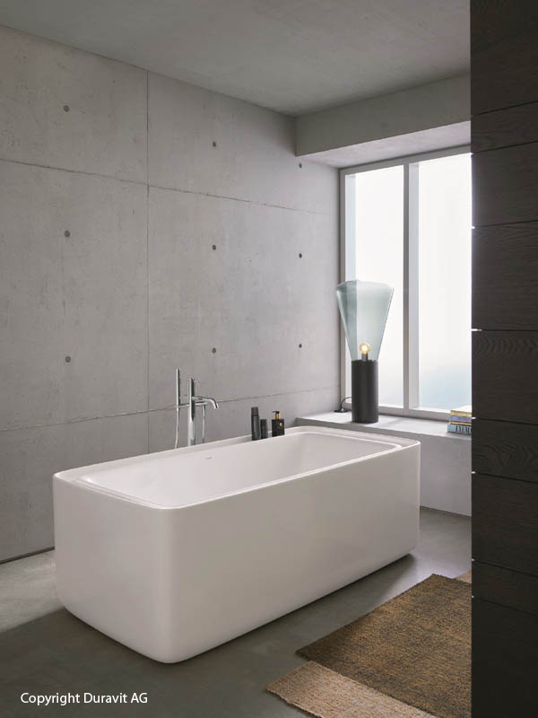 Duravit Badewanne weiß eckig freistehend Duravit Badewanne weiß eckig freistehend