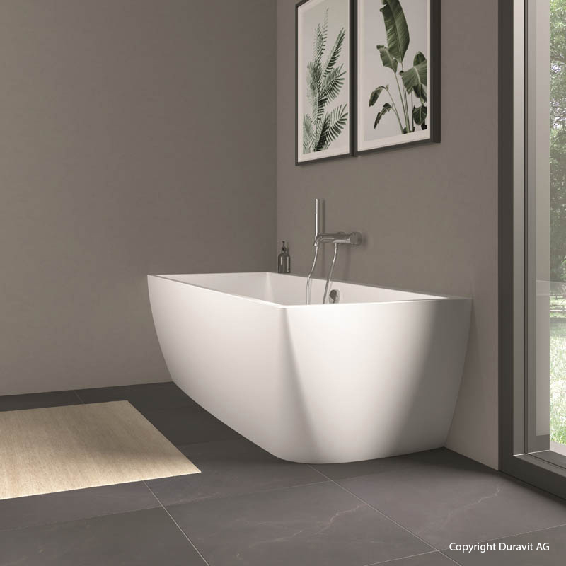 Duravit Badewanne weiß eckig abgerundet Verkleidung Vorwandmontage Duravit Badewanne weiß eckig abgerundet Verkleidung Vorwandmontage