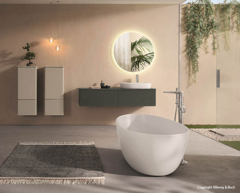 Villeroy & Boch Badewanne weiß freistehend oval Villeroy & Boch Badewanne weiß freistehend oval